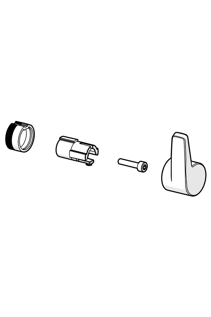 Temperature control handle | 1016154V | Chrome