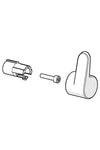 Temperature control handle | 1016155V | Chrome