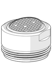 Strålesamler, M24x1 HC PCA 7.0 l/min