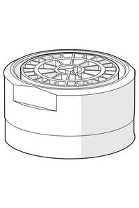 Strålesamler, STD M24x1 HC A