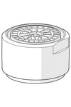 Strålesamler, STD M24x1 LL C | 1017576V-33 | Svart matt