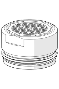 Stralesamler, STD M24x1, laminarny