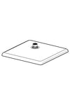 Overhead shower, 250x250 mm | 1019738V-80 | Brushed steel