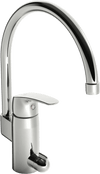 Kitchen faucet with dishwasher valve | 1039F-104 | Chrome