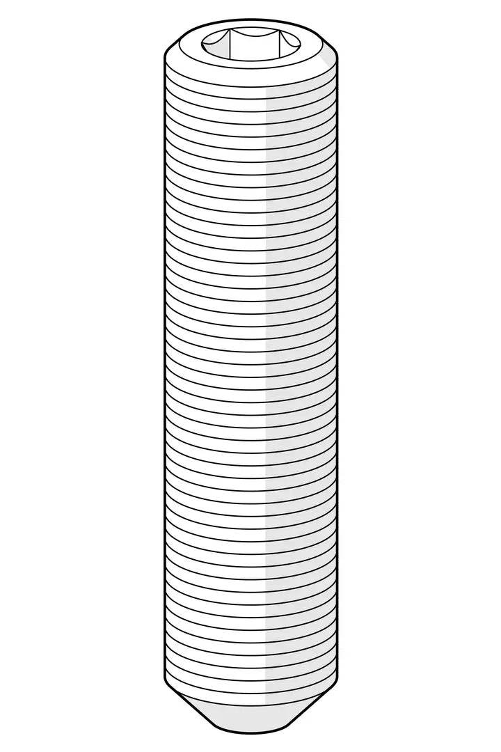 Retaining screw (10 pcs), M6x25 | 229521/10