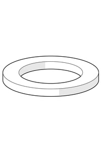 Porøs plastpakning (10stk), 60/40x5