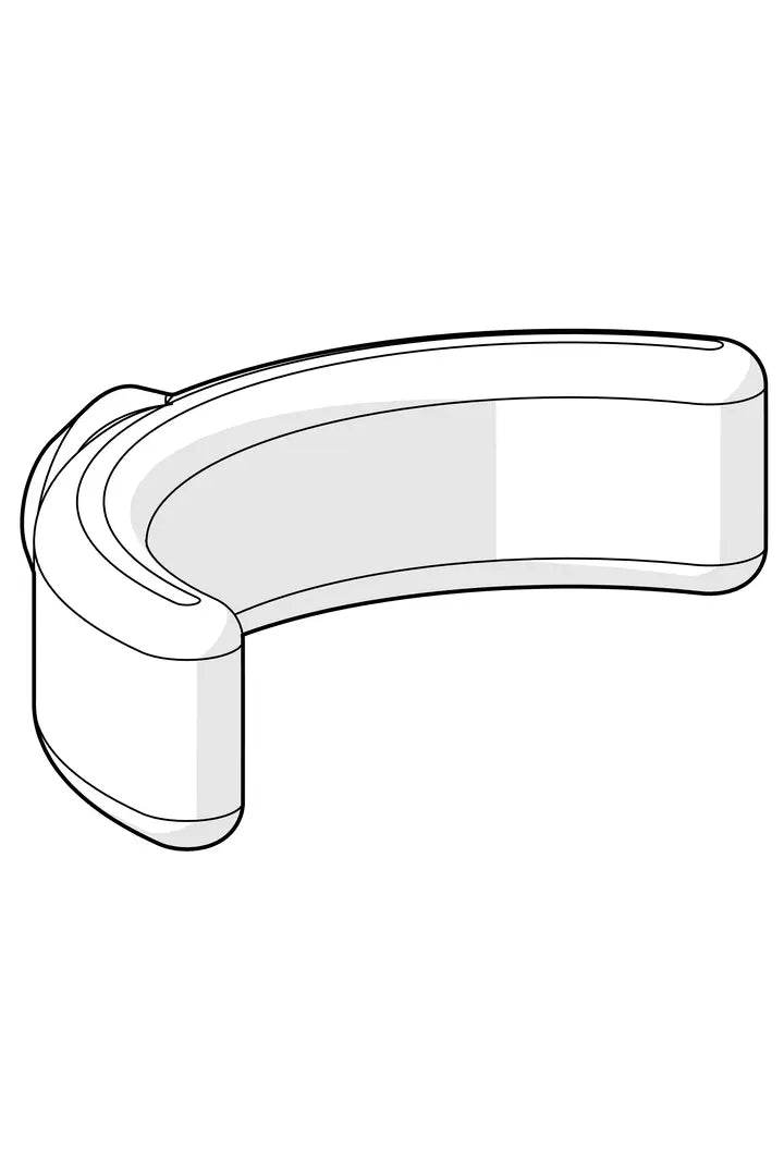 Spout overturning stopper, 100° | 159426/10