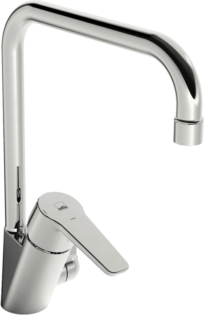 Kitchen faucet with dishwasher valve | 1524F-104 | Chrome
