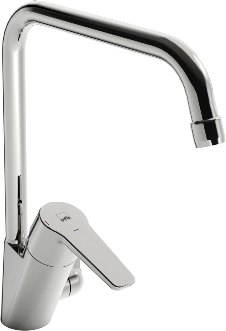 Kitchen faucet with dishwasher valve | 1534F-106 | Chrome