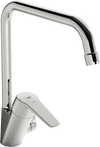 Kitchen faucet with dishwasher valve | 1534FL-106 | Chrome