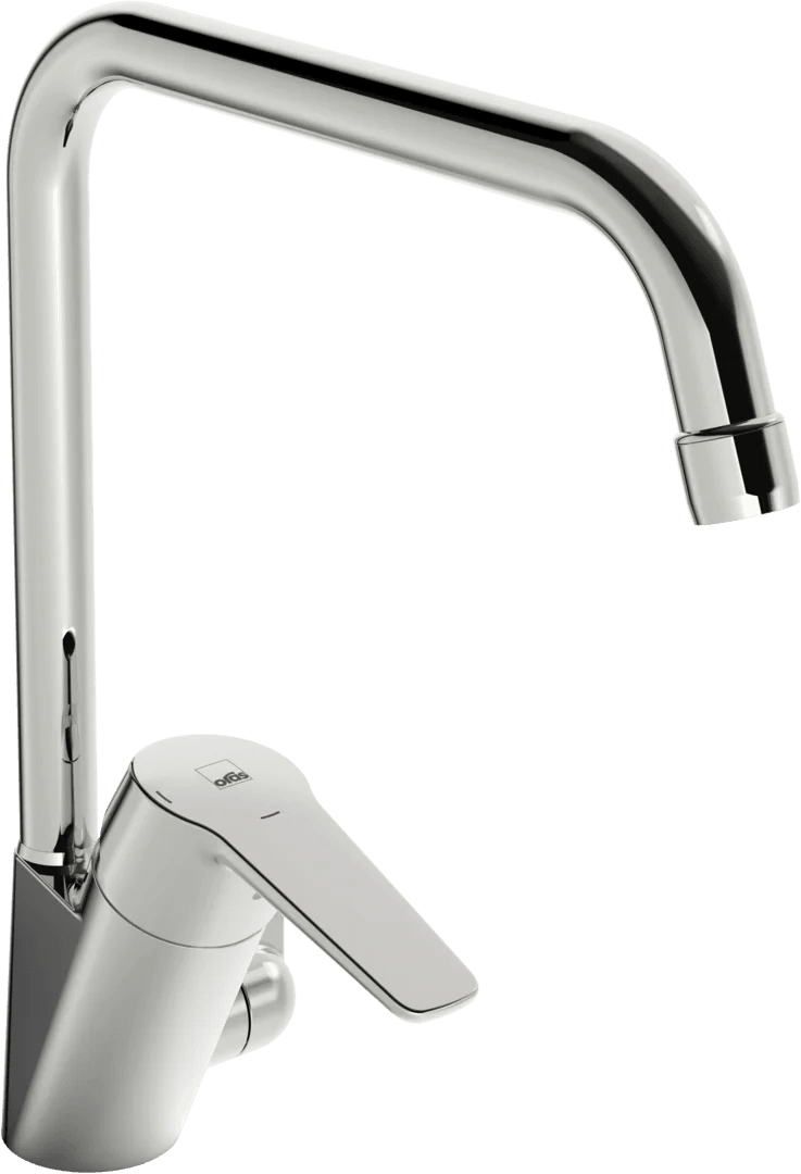 Kitchen faucet with dishwasher valve | 1534FL-106 | Chrome