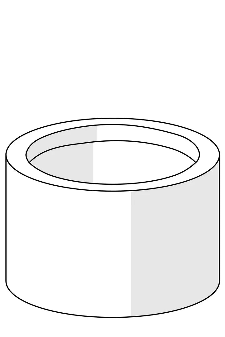 Sokkelforlenger, 30 mm | 158289 | Krom