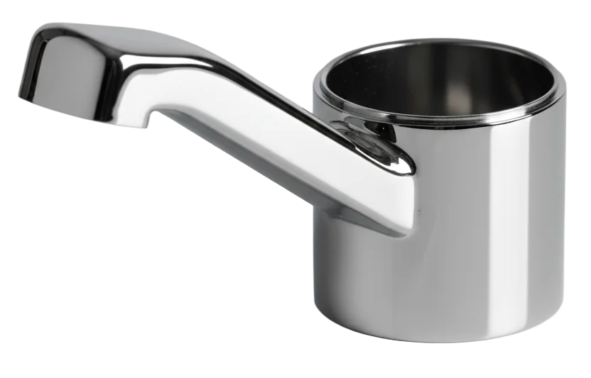 Spout, L=125 | 159283V | Chrome