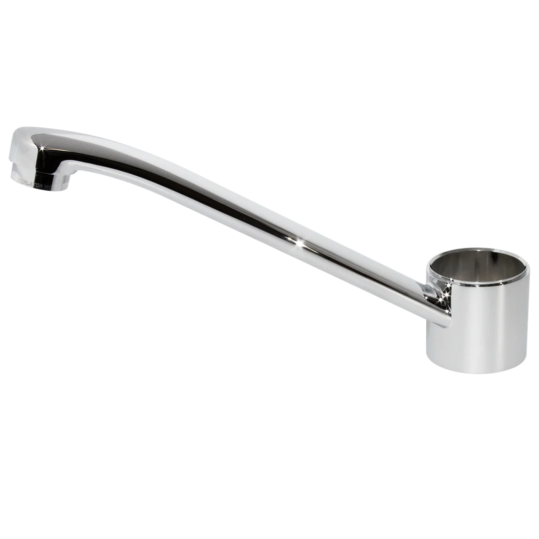 Spout, L=210 | 159484V | Chrome