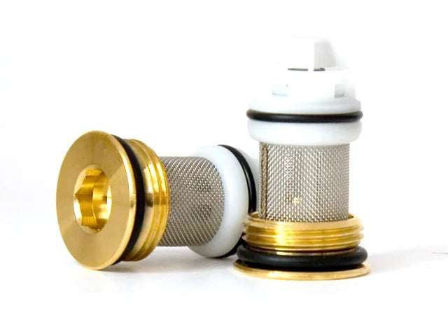 One-way valve with litter screen | 178295