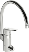 Kitchen faucet with dishwasher valve | 1839FGG | Chrome