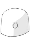 Flow control handle | 188088V | Chrome