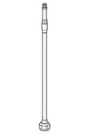 Flexible pipe, L=325, G1/2-M10x1 LH, DN8 | 198787