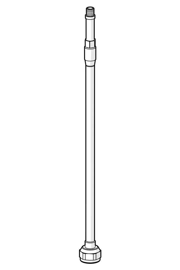 Flexible pipe, L=325, G1/2-M10x1 LH, DN8 | 198787