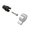 Temperature control handle, L=15 | 199212V | Chrome