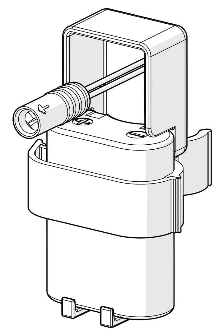 Battery holder with circuit card | 199268V
