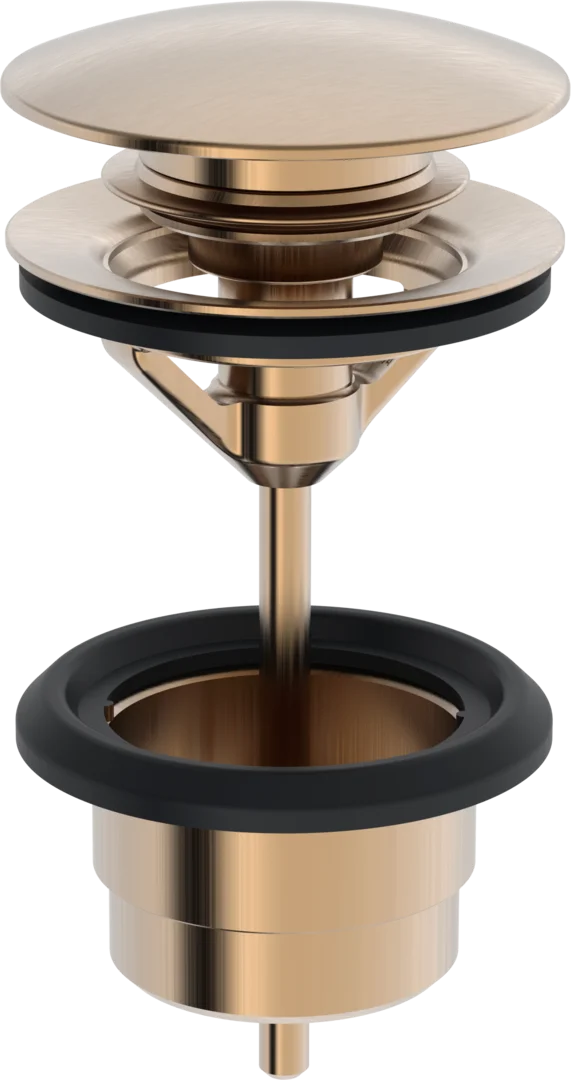 Rapid pop-up waste | 200061-81 | Brushed bronze