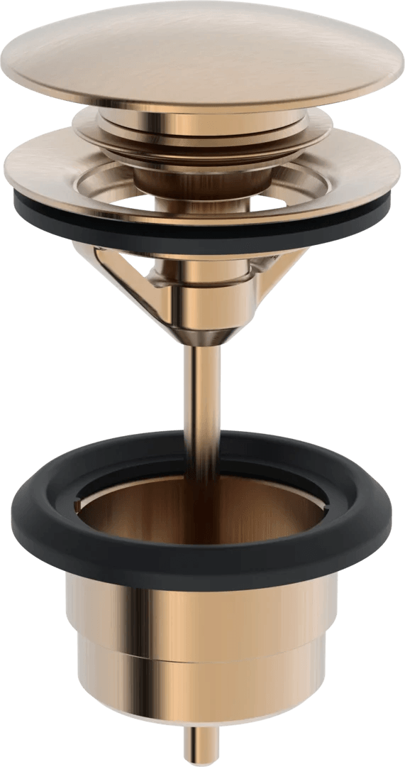 Rapid pop-up waste | 200061-81 | Brushed bronze