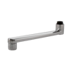 Svingbar tut, L=200 | 211222 | Krom