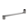 Svingbar tut, L=250 | 211225 | Krom
