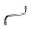 Svingbar tut, L=200 | 211420 | Krom