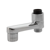 Swivel spout with ejector, L=75 | 211508 | Chrome