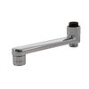 Swivel spout with ejector, L=150 | 211515 | Chrome