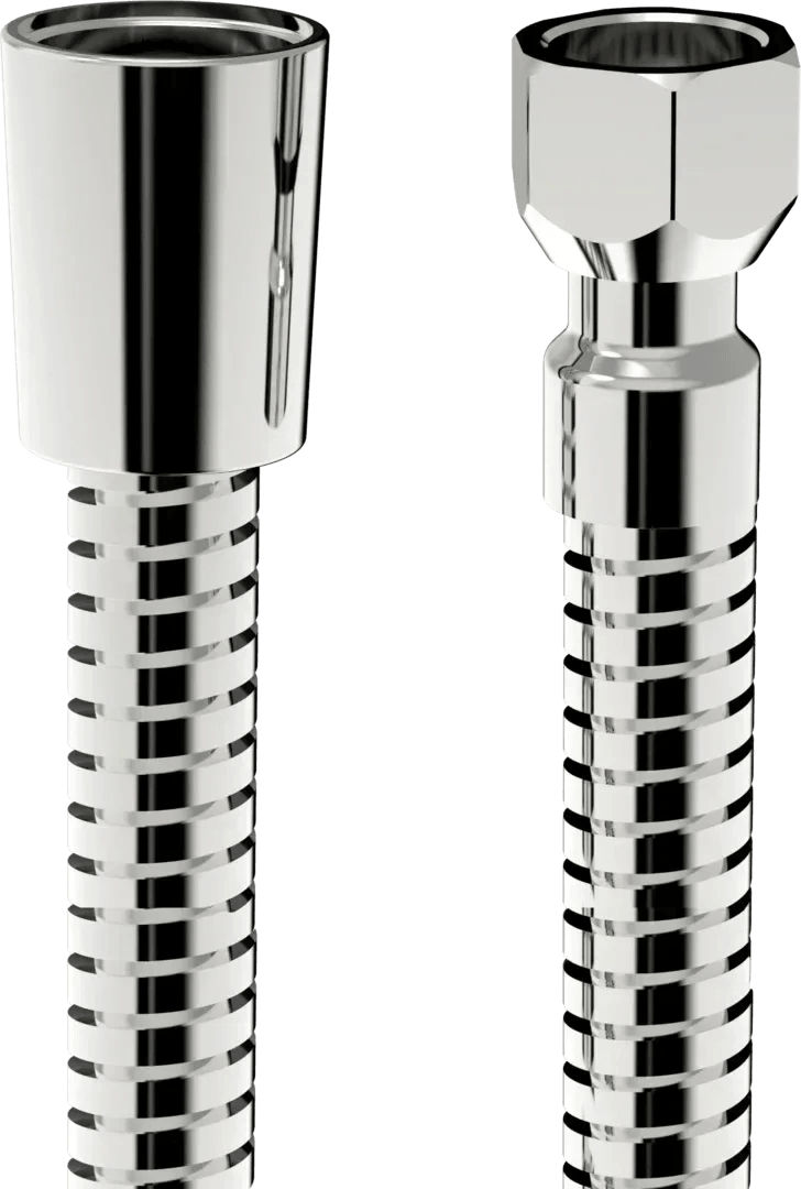 Shower hose, L=2000, G1/2xG3/8 | 241114 | Chrome