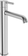 High washbasin faucet | 2601FH-80 | Brushed steel