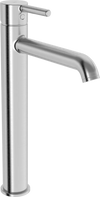 High washbasin faucet | 2601FH-80 | Brushed steel