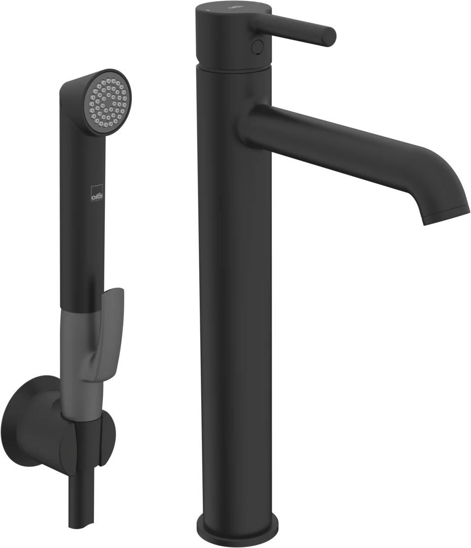 High washbasin faucet | 2602FH-33 | Matt black