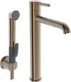 High washbasin faucet | 2602FH-81 | Brushed bronze