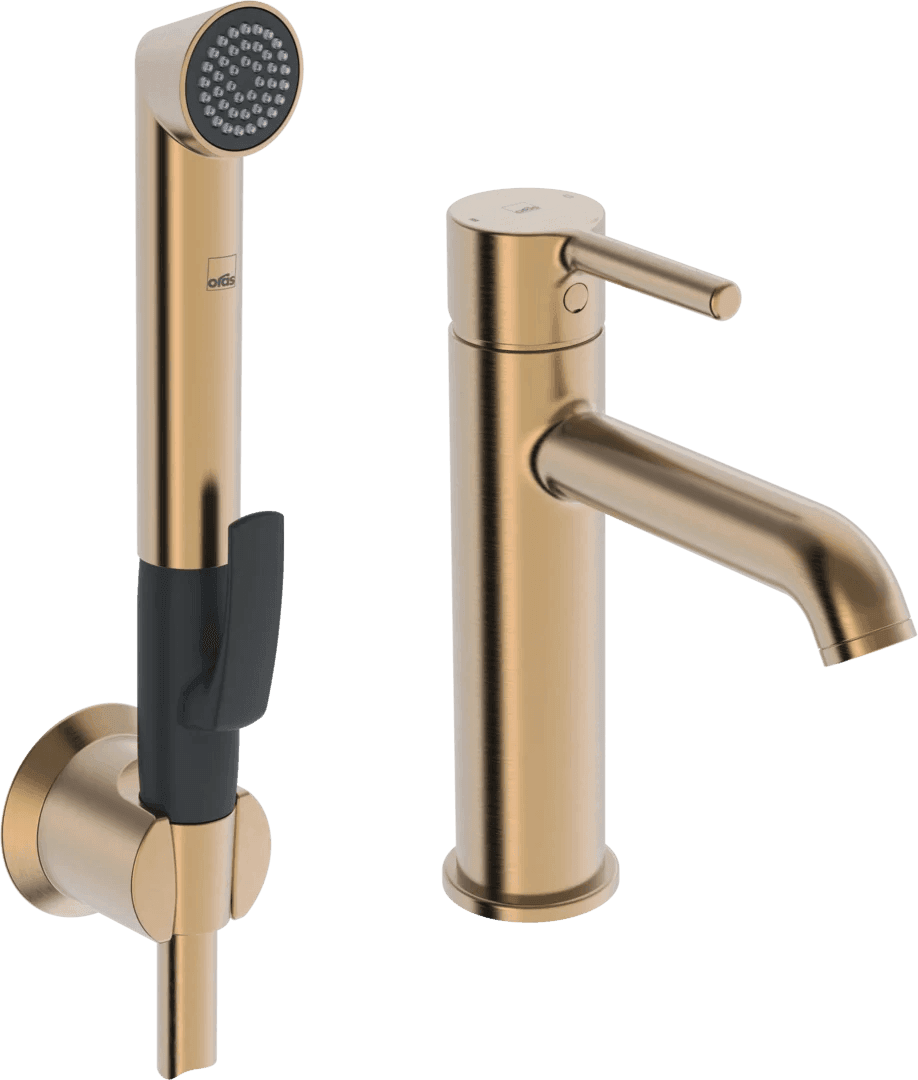 Washbasin faucet | 2606FH-81 | Brushed bronze