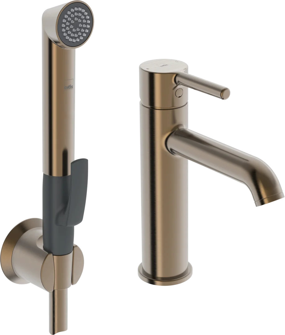 Washbasin faucet | 2606FH-81 | Brushed bronze