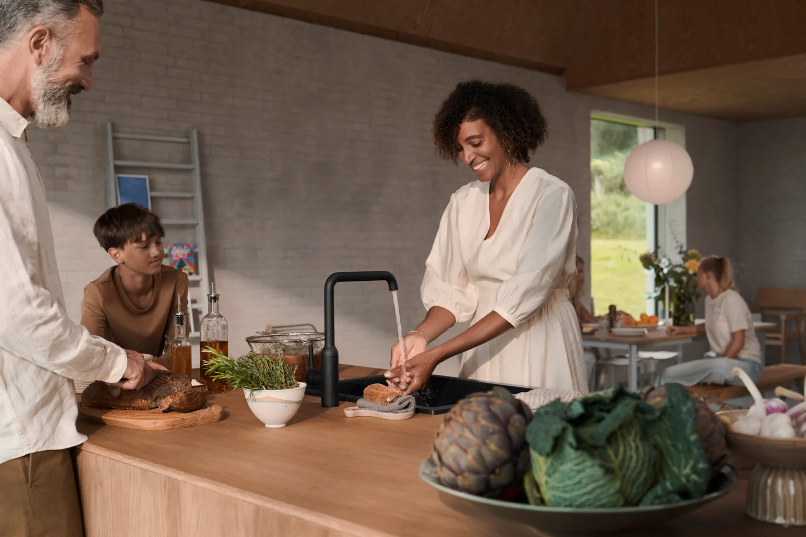 Kitchen faucet | 2638FH-33 | Matt black