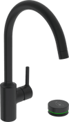 Kitchen faucet with dishwasher valve, 9 V | 2639AF-33 | Matt black