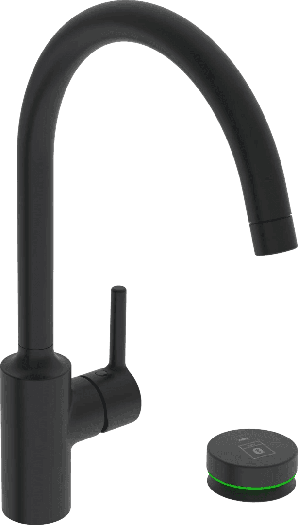 Kitchen faucet with dishwasher valve, 9 V | 2639AF-33 | Matt black