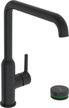 Kitchen faucet with dishwasher valve, 9 V | 2639FH-33 | Matt black