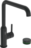 Kitchen faucet with dishwasher valve, 230/9 V, Bluetooth | 2639FHTZ-33 | Matt black