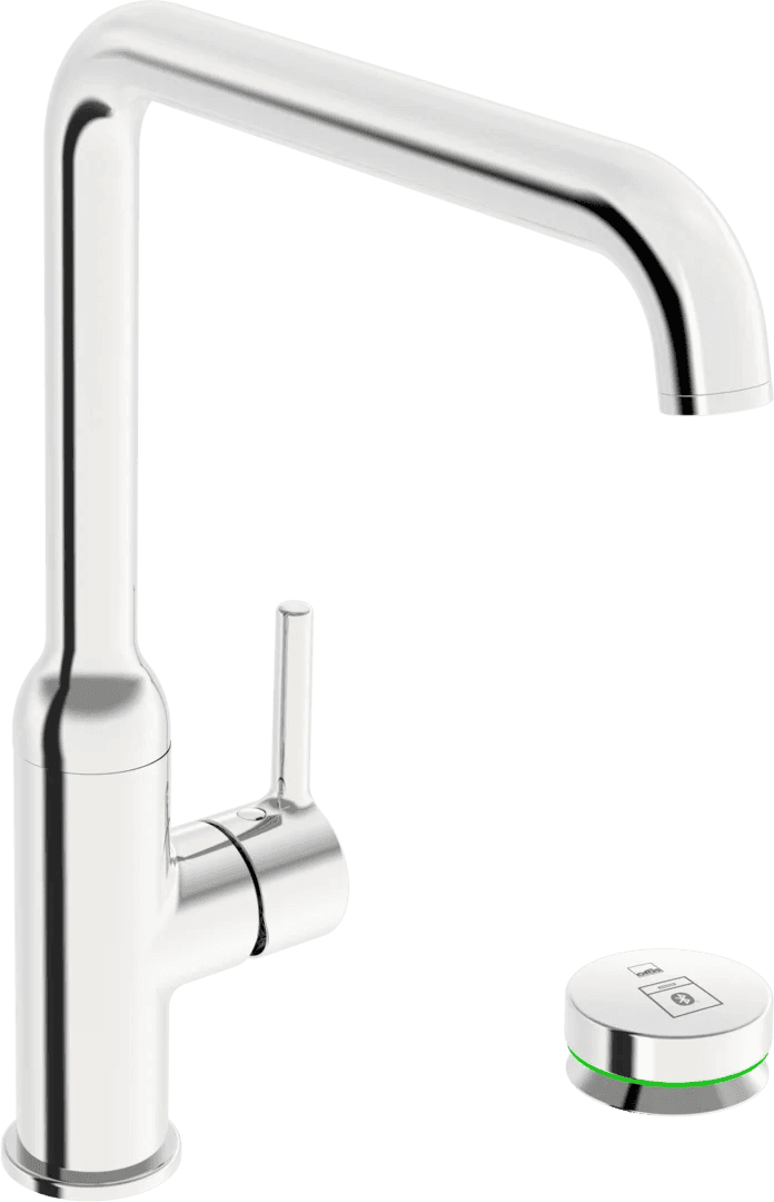Kitchen faucet with dishwasher valve, 9 V | 2639FH | Chrome