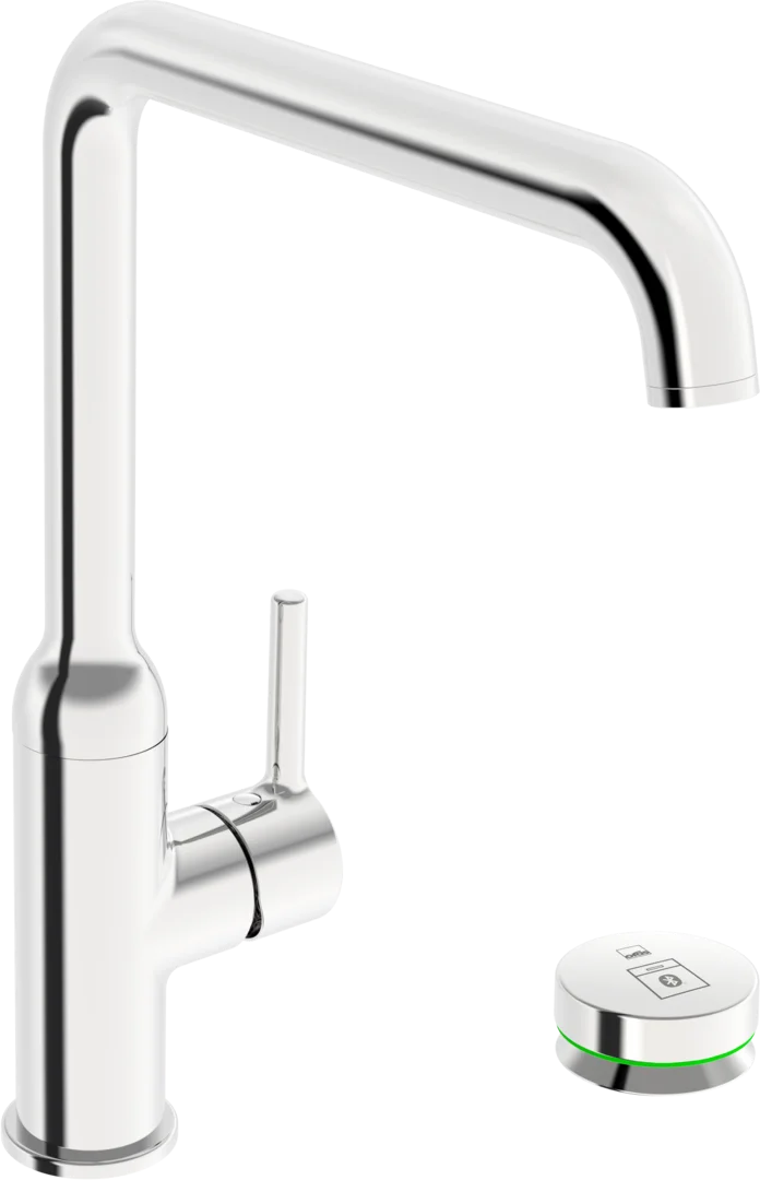 Kitchen faucet with dishwasher valve, 9 V | 2639FH | Chrome