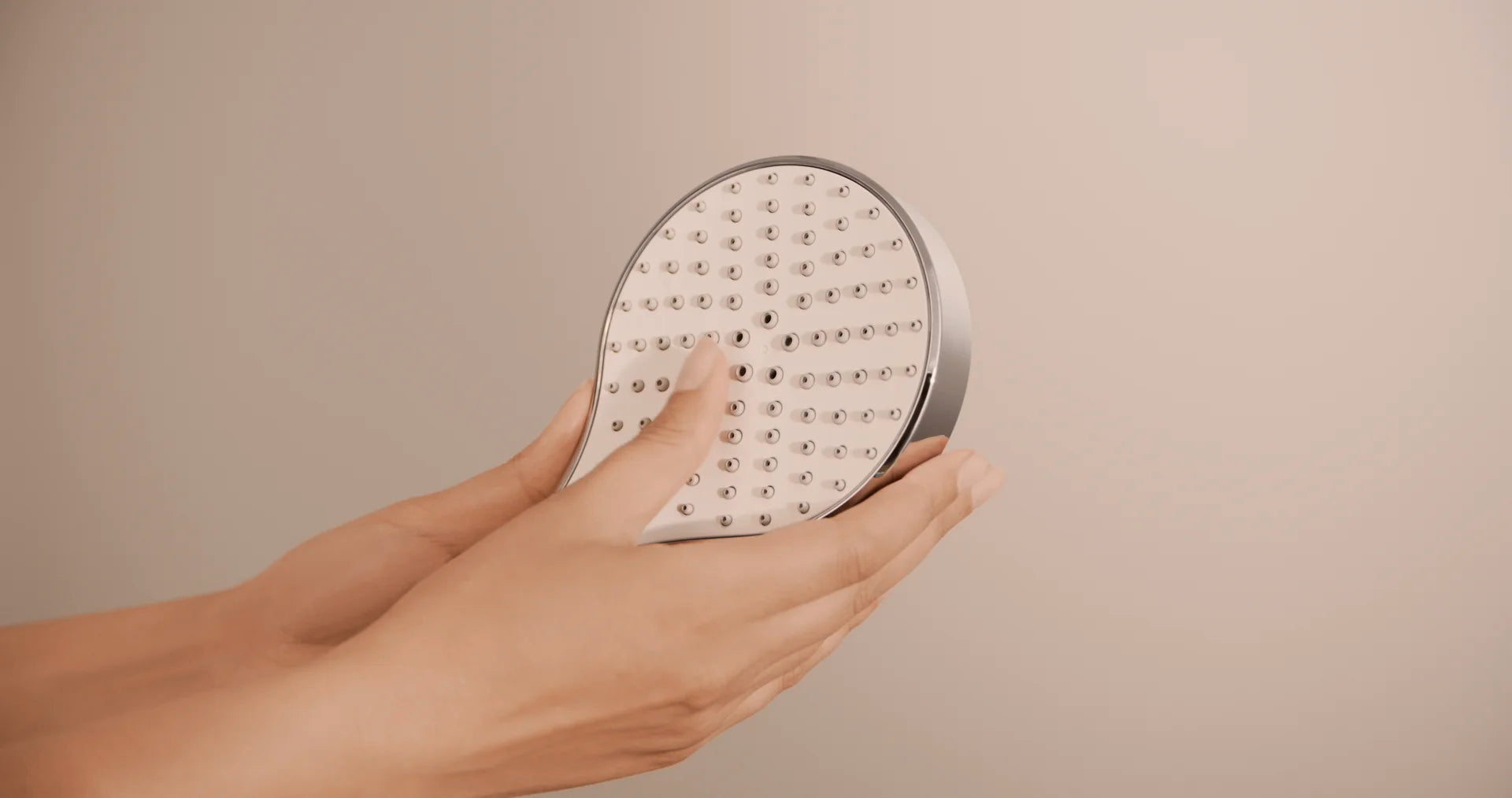 Hand shower, d 110 mm | 272020N | Chrome