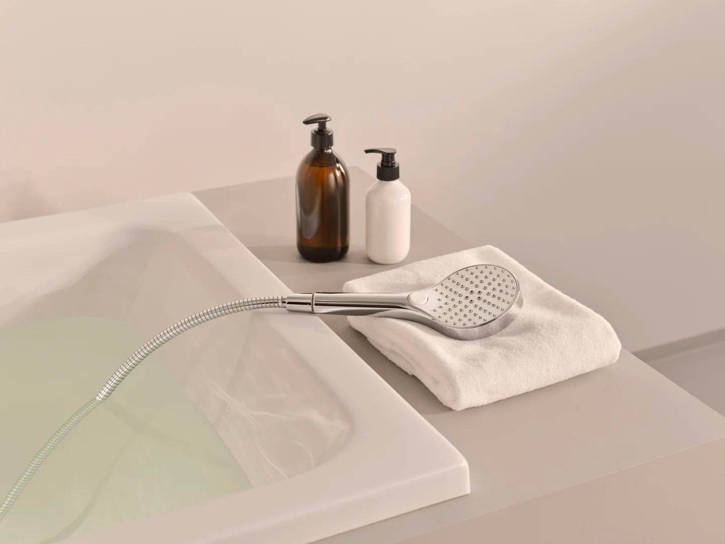 Hand shower, d 110 mm | 272020N | Chrome