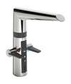 Kitchen faucet with dishwasher valve, 3 V | 2725F | Chrome