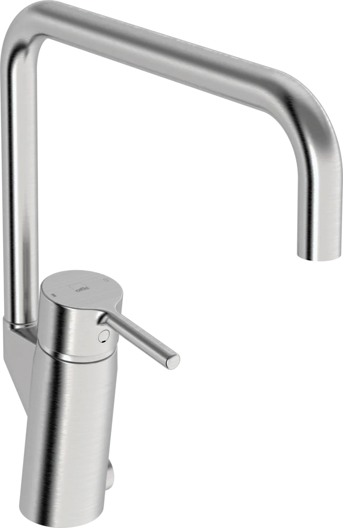Kitchen faucet with dishwasher valve, 3 V | 2734FHN-80 | Brushed steel